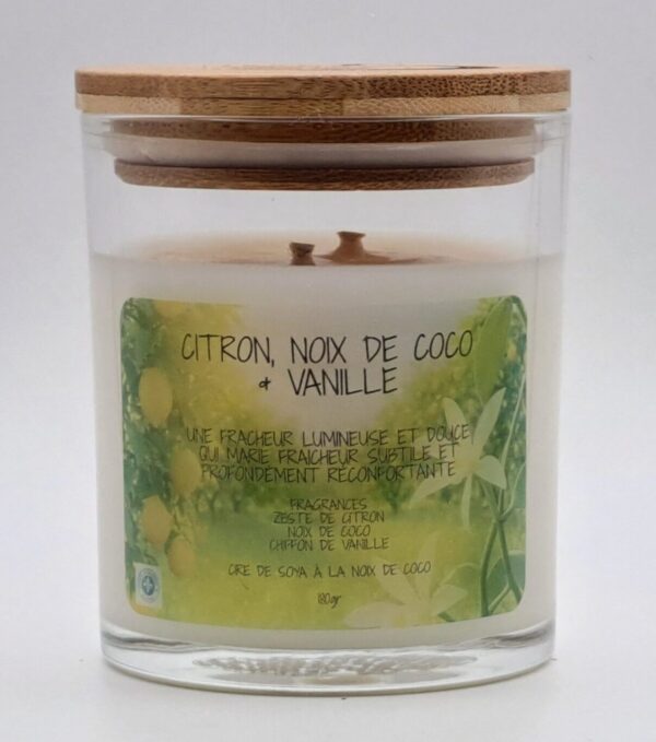 CITRON, NOIX DE COCO ET VANILLE