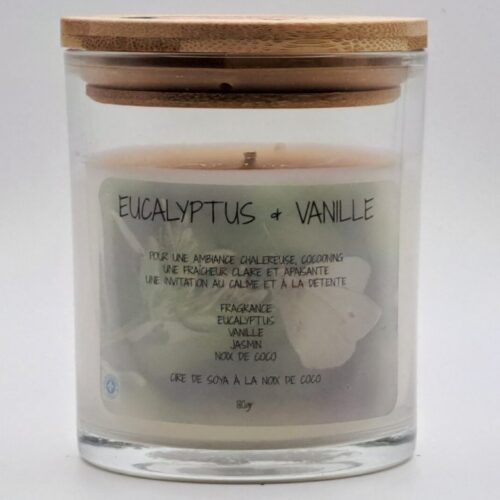 eucalyptus et vanille 8oz EUCALYPTUS & VANILLE 180g