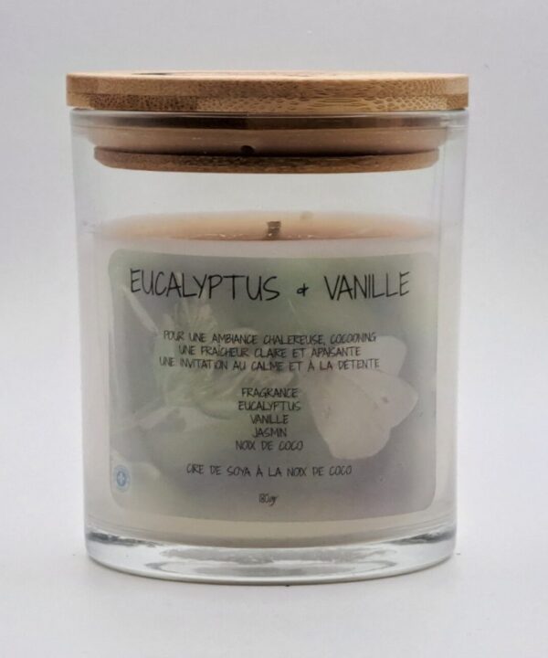 eucalyptus et vanille 8oz EUCALYPTUS & VANILLE 180g