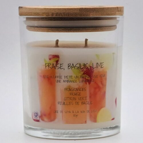 fraise FRAISE, LIME & BASILIC