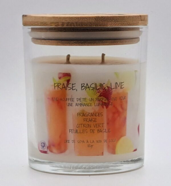 fraise FRAISE, LIME & BASILIC