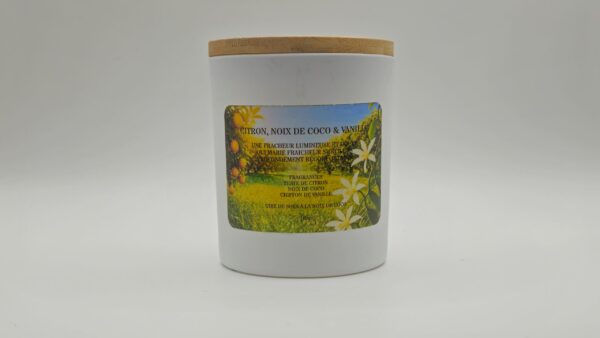 Citron, noix de coco & vanille